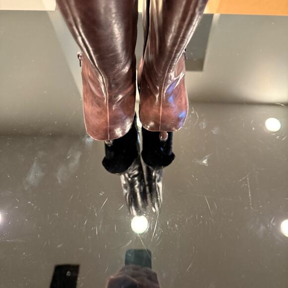 RAYE Eden Overlay Boot in Chocolate | SLIGHTLY USED - Picture 6 of 14